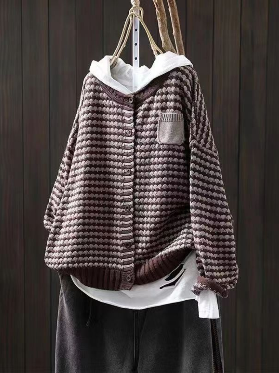 SELIORA | CÁRDIGAN DE PUNTO TEXTURIZADO