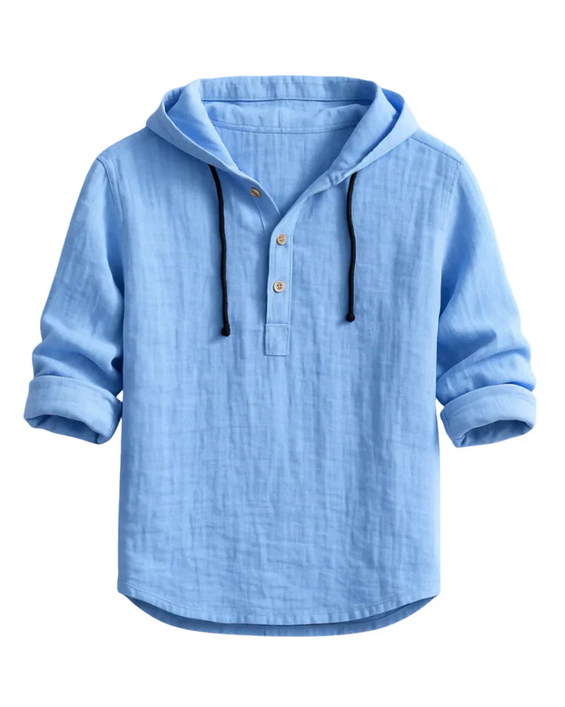 ANGELO  | Camiseta con Capucha de Lujo