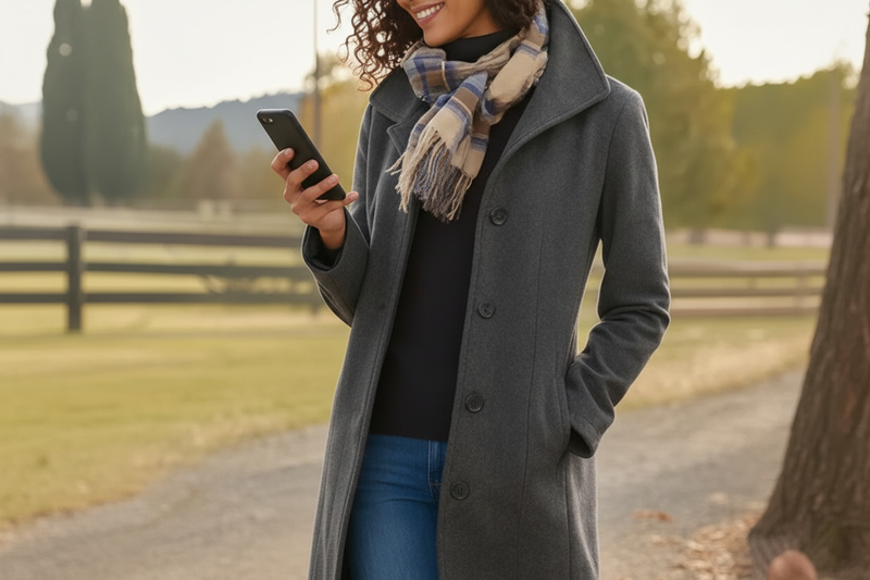 ABRIGO LARGO CLÁSICO