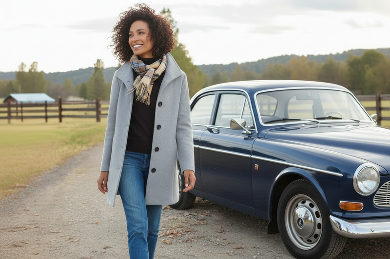 ABRIGO LARGO CLÁSICO