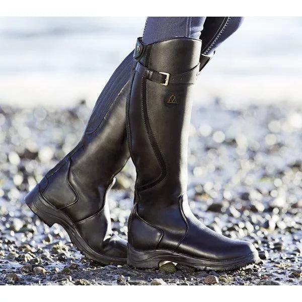 Amalia | Botas de equitación de cuero impermeable