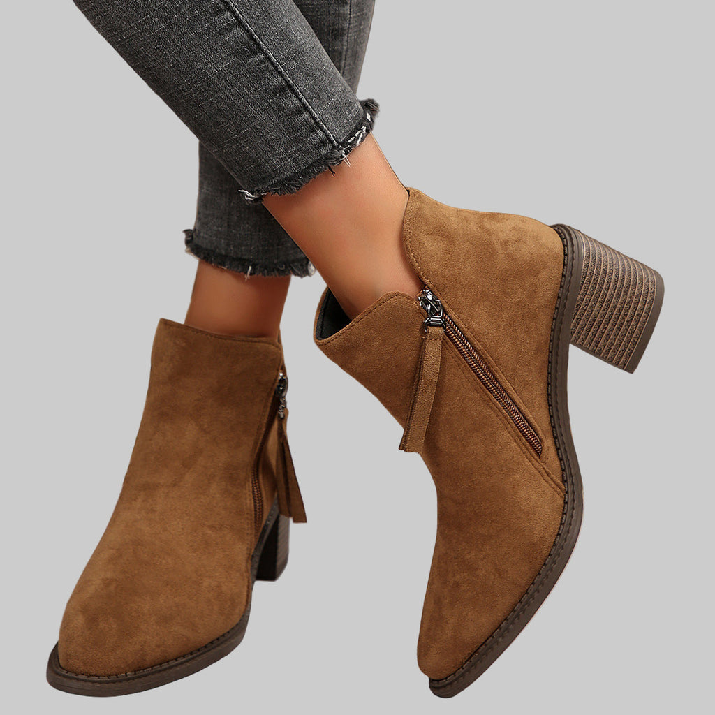 Alicia | Botines de ante