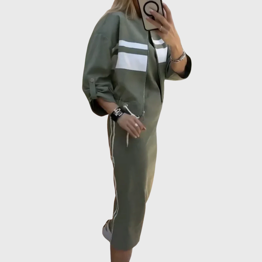 Lorena | Conjunto Elegante Casual de Dos Piezas