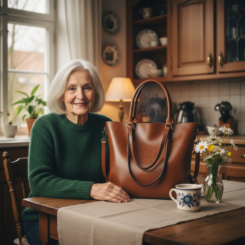 Gertrud El bolso de hombro vintage