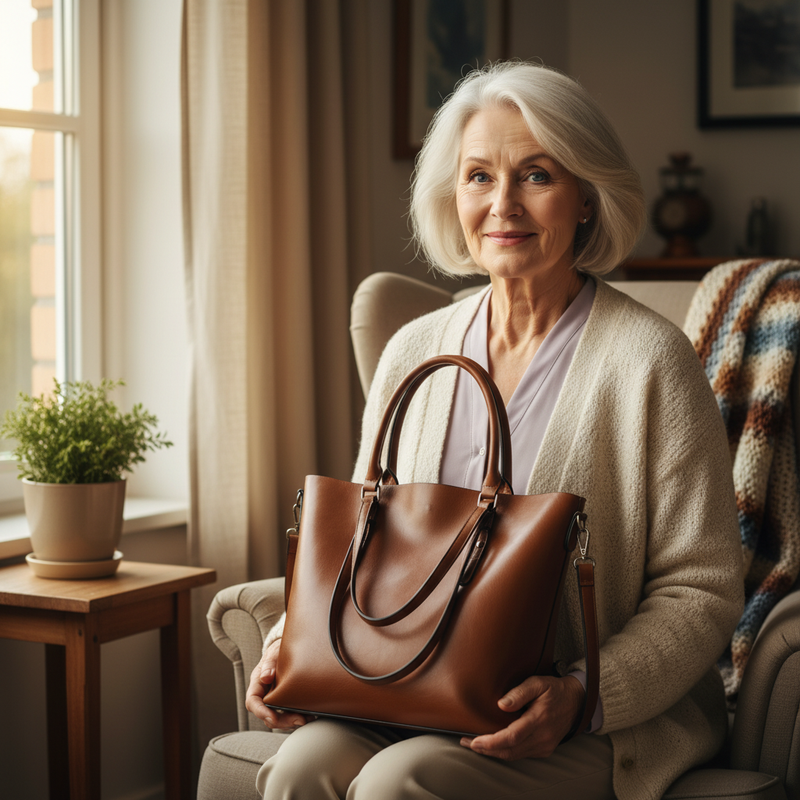 Gertrud El bolso de hombro vintage