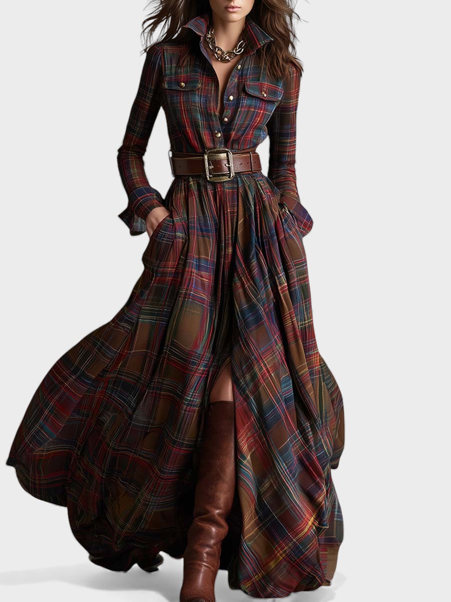 Elena | Camisa Vestido Clásico Elegante