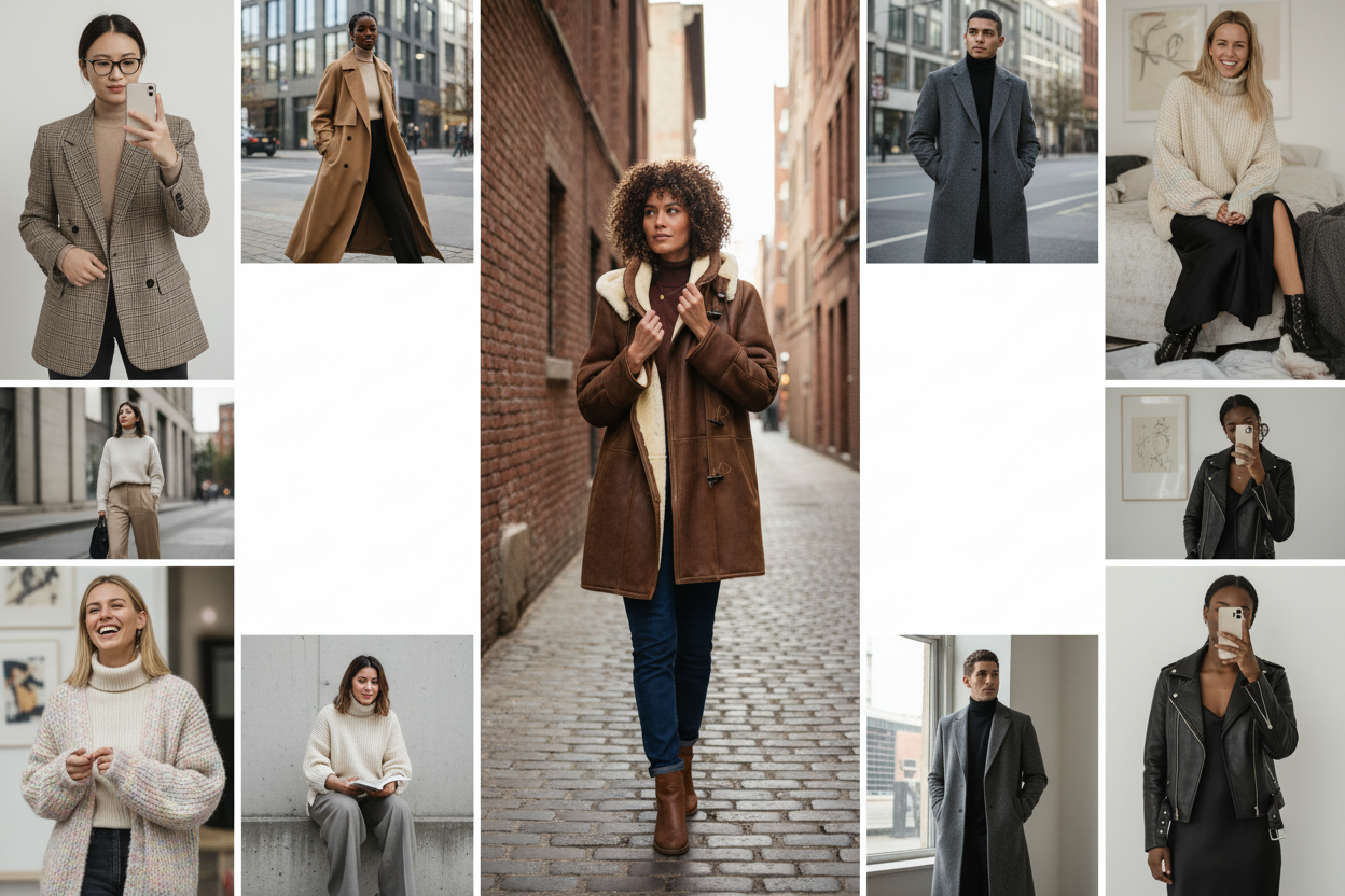 Hero Galería de Clientes - Collage Editorial