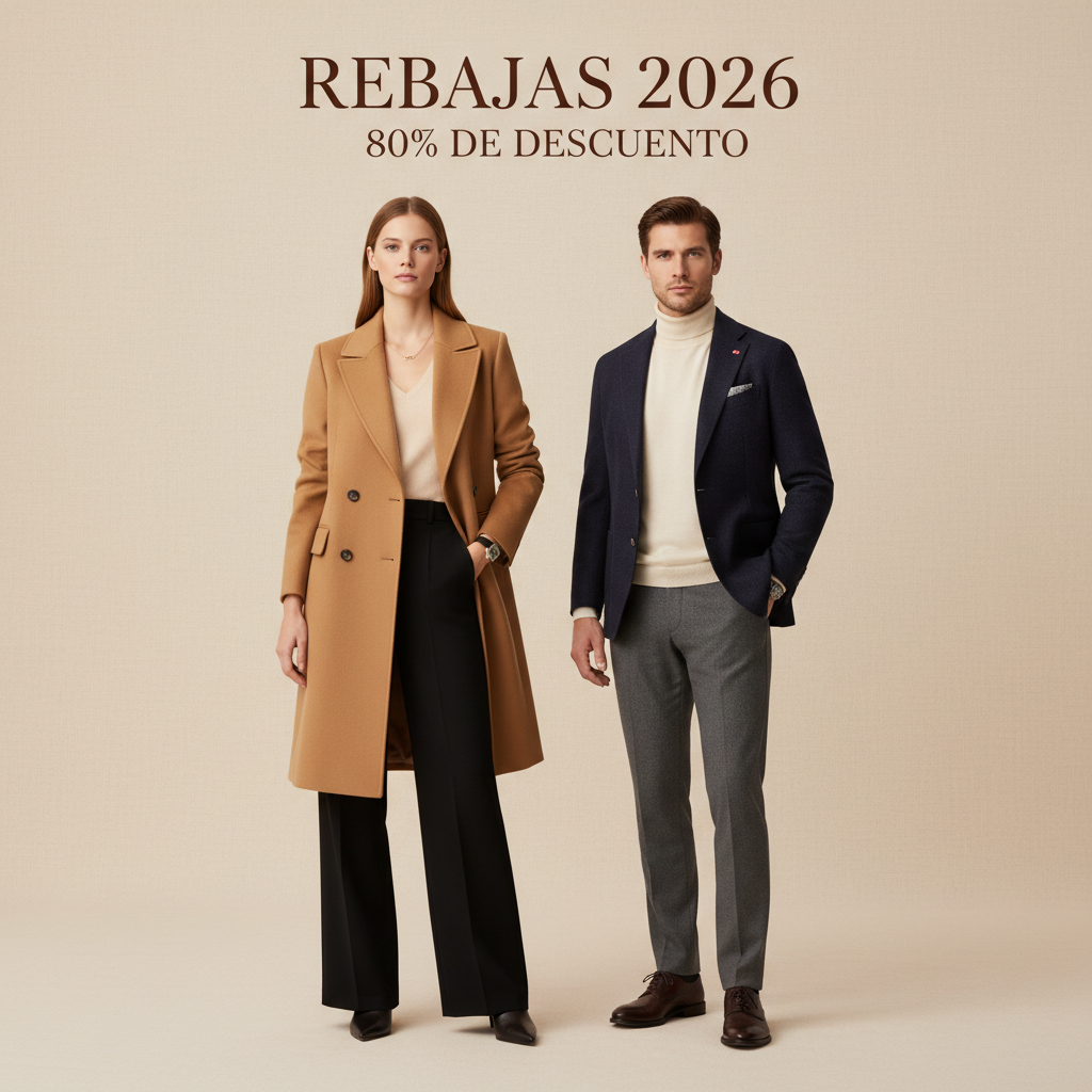 Sales campaign - Beige background Rebajas 2026